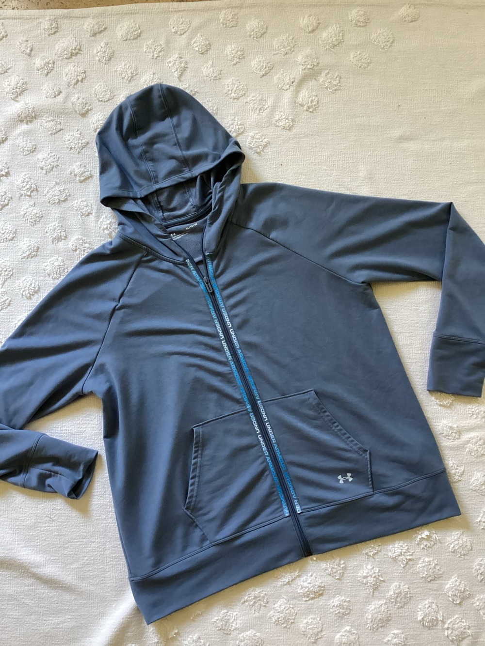 Under Armour Rival Terry full zip sweatshirt jacket SZ XL